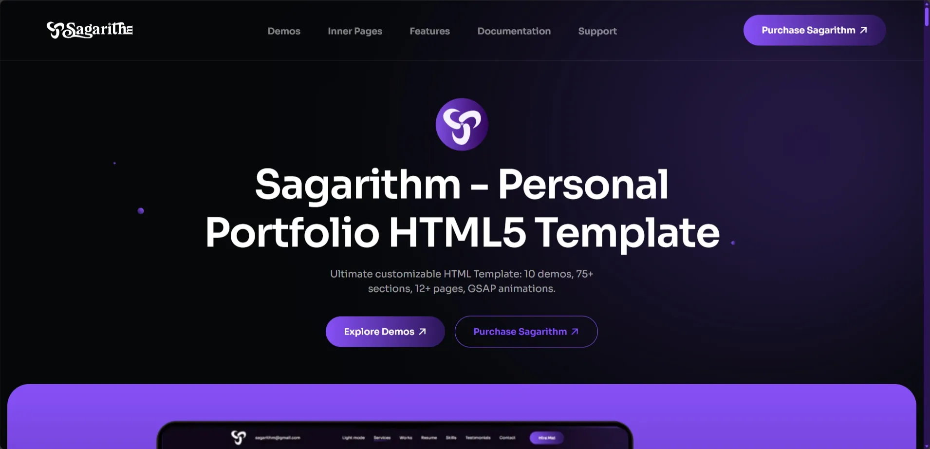 Sagarithm Background